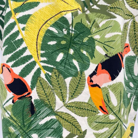 NEW Duluth Trading Swimsuit Tankini Tank Top Bra Toucan Tropical Print Size 18 - Picture 3 of 9